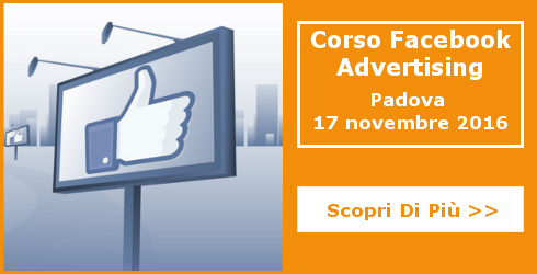 Corso Facebook Advertising WMR Academy 17 novembre 2016